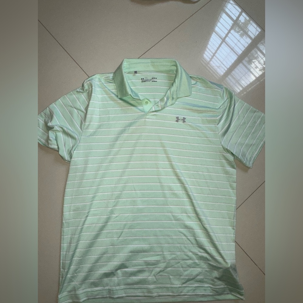 under armor golf polo